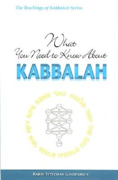portada what you need to know about kabbalah (en Inglés)