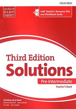 portada Solutions: Pre-Intermediate: Teacher's Pack: Leading the way to Success (en Inglés)