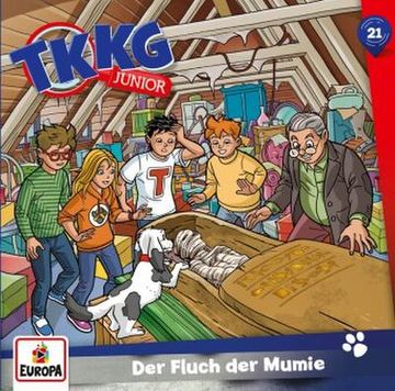 portada Tkkg Junior 21: Der Fluch der Mumie