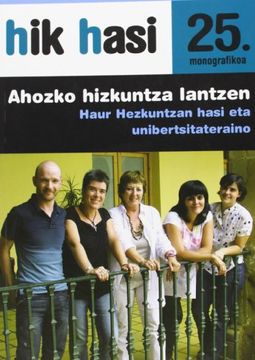 portada Hik Hasi 25. Monografikoa - Ahozko Hizkuntza Lantzen (Hik Hasi Monografikoa) (en Euskera)