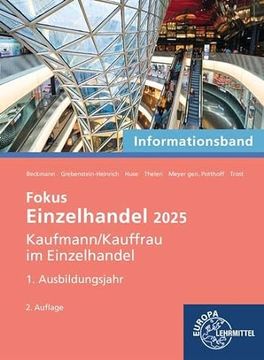 portada Fokus Einzelhandel 2025, 1. Ausbildungsjahr Informationsband (en Alemán)