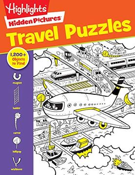 portada Travel Puzzles Hidden Pictures (Highlights Hidden Pictures) (en Inglés)