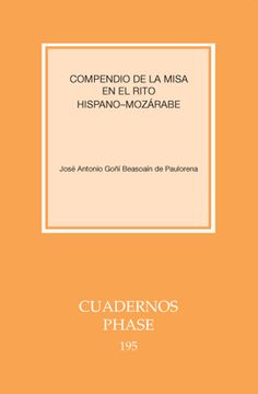 portada compendio de la misa en el rito hispano mozarabe