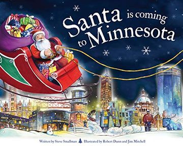 portada Santa is Coming to Minnesota (in English)