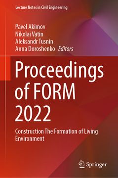 portada Proceedings of Form 2022: Construction the Formation of Living Environment (en Inglés)