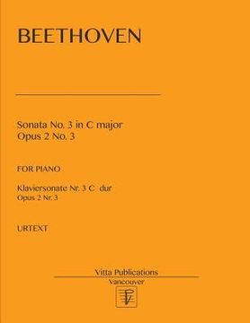 portada Sonata No. 3: in C major, op 2 no. 3 (in English)