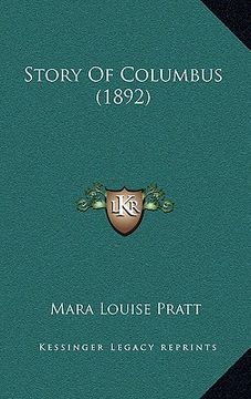 portada Story Of Columbus (1892) (en Inglés)