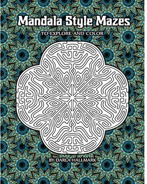 portada Mandala Style Mazes (en Inglés)