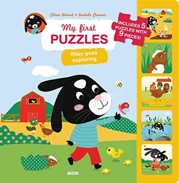portada My First Puzzles: Riley Goes Exploring (en Inglés)