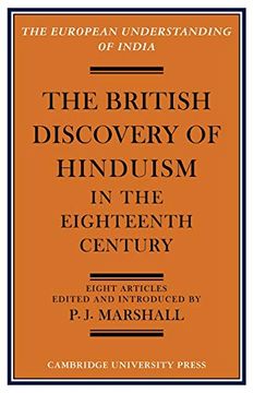 portada The British Discovery of Hinduism in the Eighteenth Century (European Understanding of India Series) (in English)