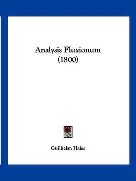 portada Analysis Fluxionum (1800) (en Latin)