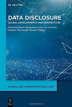 portada Data Disclosure: Global Developments and Perspectives (in English)