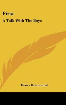 portada first: a talk with the boys (en Inglés)