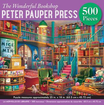 portada The Wonderful Bookshop 500-Piece Puzzle (en Inglés)