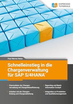 portada Schnelleinstieg in die Chargenverwaltung f? R sap s/4 Hana (en Alemán)