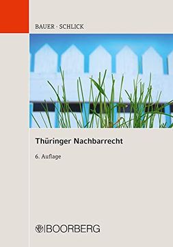 portada Thüringer Nachbarrecht (en Alemán)