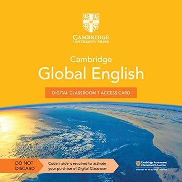 portada Cambridge Global English Digital Classroom 7 Access Card (1 Year Site Licence): For Cambridge Primary and Lower Secondary English as a Second Language (Cambridge Lower Secondary Global English)