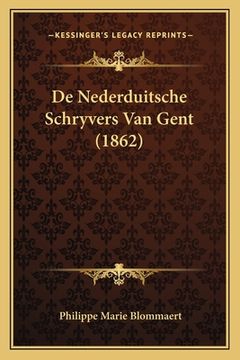 portada De Nederduitsche Schryvers Van Gent (1862)