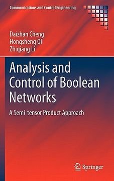 portada analysis and control of boolean networks