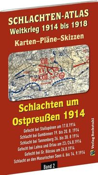 portada Schlachten-Atlas - Schlachten um Ostpreußen 1914 (en Alemán)