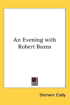 portada an evening with robert burns (en Inglés)