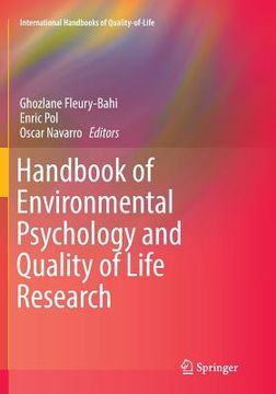 portada Handbook of Environmental Psychology and Quality of Life Research (in English)
