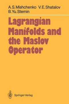 portada lagrangian manifolds and the maslov operator (en Inglés)