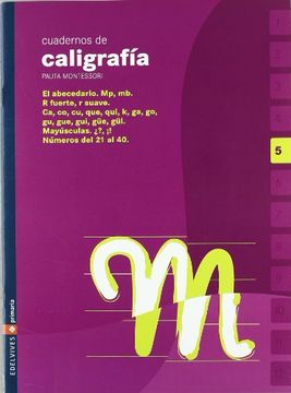 portada Cuaderno 5 de Caligrafia Pauta Montessori