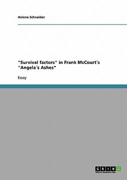 portada "survival factors" in frank mccourt?'s "angela?'s ashes" (in English)