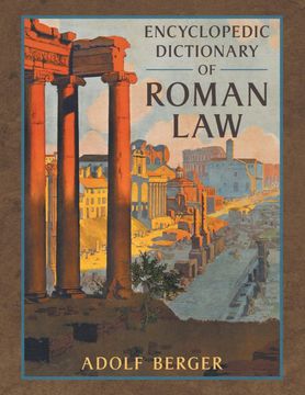portada Encyclopedic Dictionary of Roman law (en Inglés)