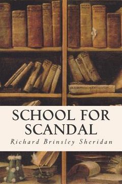 portada School For Scandal (en Inglés)