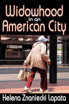 portada widowhood in an american city