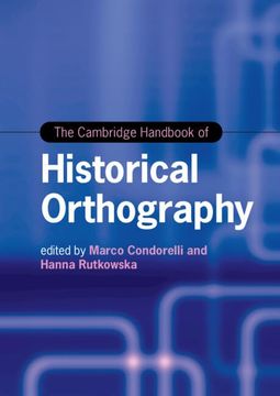 portada The Cambridge Handbook of Historical Orthography (Cambridge Handbooks in Language and Linguistics) (en Inglés)