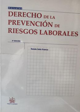 portada Derecho De La Prevención De Riesgos Laborale. 9A Edicion