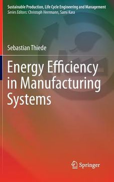 portada energy efficiency in manufacturing systems (en Inglés)