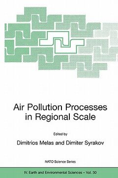 portada air pollution processes in regional scale (en Inglés)