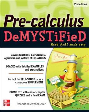 portada pre-calculus demystified