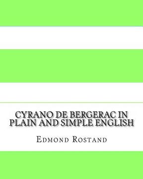 portada Cyrano de Bergerac In Plain and Simple English (en Inglés)