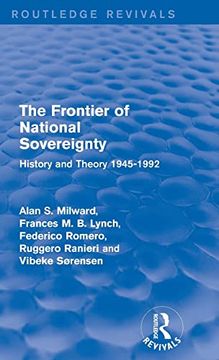 portada The Frontier of National Sovereignty: History and Theory 1945-1992 (Routledge Revivals)