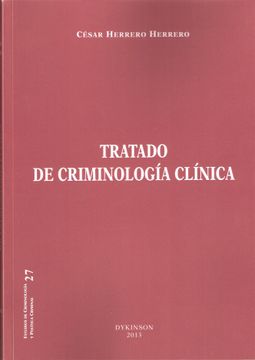 portada Tratado de Criminología Clínica