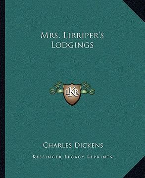 portada mrs. lirriper's lodgings (en Inglés)