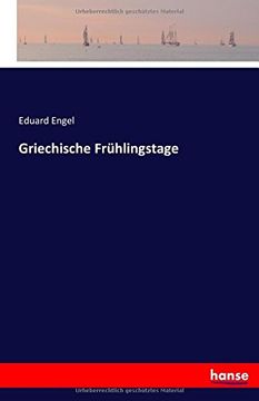 portada Griechische Frühlingstage (German Edition)