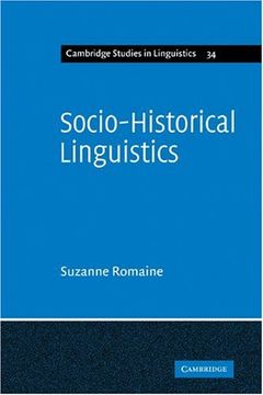 portada Socio-Historical Linguistics: Its Status and Methodology (Cambridge Studies in Linguistics) (in English)
