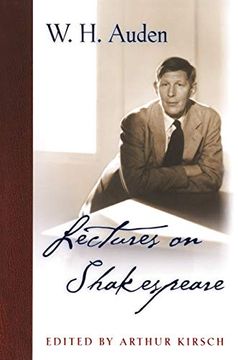 portada Lectures on Shakespeare (W. H. Auden: Critical Editions) 