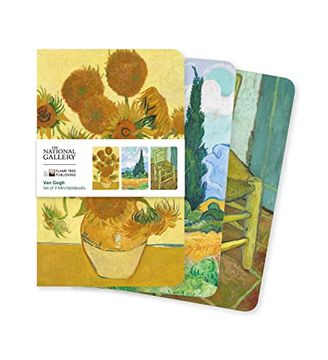 portada National Gallery: Van Gogh set of 3 Mini Notebooks (Mini Notebook Collections) (en Inglés)
