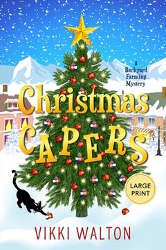 portada Christmas Capers: Large Print Edition 
