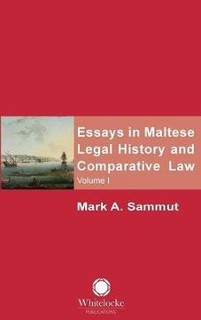 portada Essays in Maltese Legal History and Comparative Law: Volume 1
