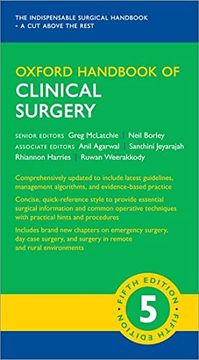 portada Oxford Handbook of Clinical Surgery (Oxford Medical Handbooks) (en Inglés)