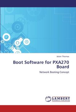portada boot software for pxa270 board (en Inglés)