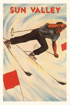 portada Vintage Journal Sun Valley Idaho Skier